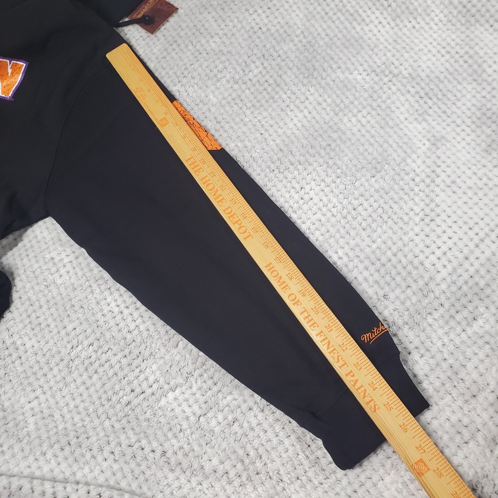 Mitchell & Ness Clemson Tigers Fleece Hoodie Mens 2XL Black NCAA Football New - Picture 14 of 14
